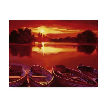 David Lloyd Glover 'The End Of The Day' Canvas Art,35x47